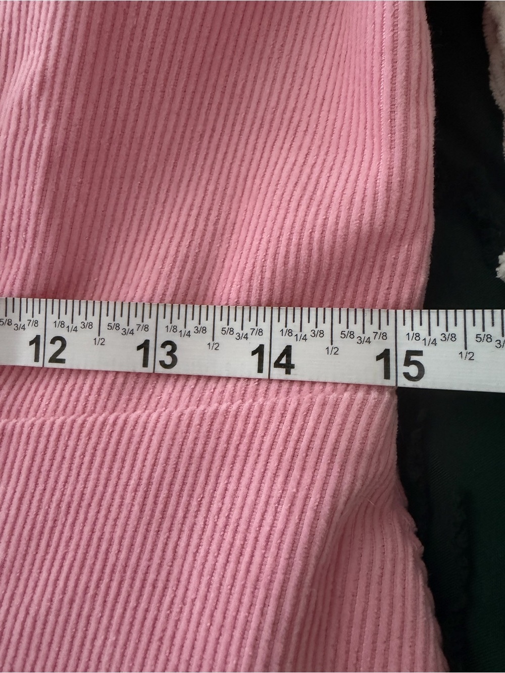 Love Bug Corduroy Dress by TCEC Puff Sleeve Mini with Red Trim Medium - Picture 8 of 10